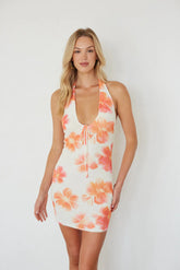 Alaya Floral Bodycon Mini Dress