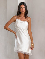 ILARIA MINI DRESS - IVORY