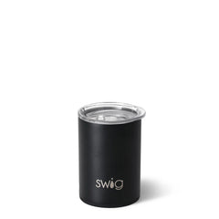 Black Short Tumbler 12oz