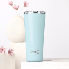 Shimmer Aquamarine Tumbler 22oz