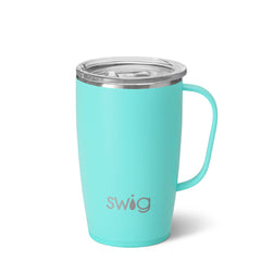 Aqua Travel Mug 18oz