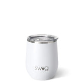 White Stemless Wine 12oz