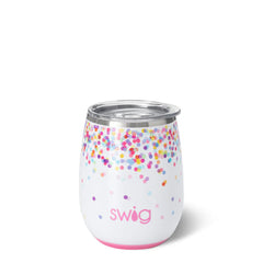 Confetti Stemless Wine 14oz