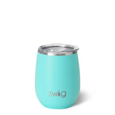 Aqua Stemless Wine 14oz