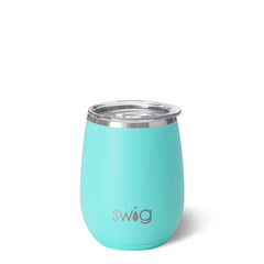 Aqua Stemless Wine 14oz