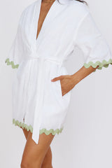 Harry Mini Dress White