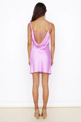 Dreamy Date Night Mini Dress Lilac