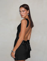 ZITA MINI DRESS - BLACK