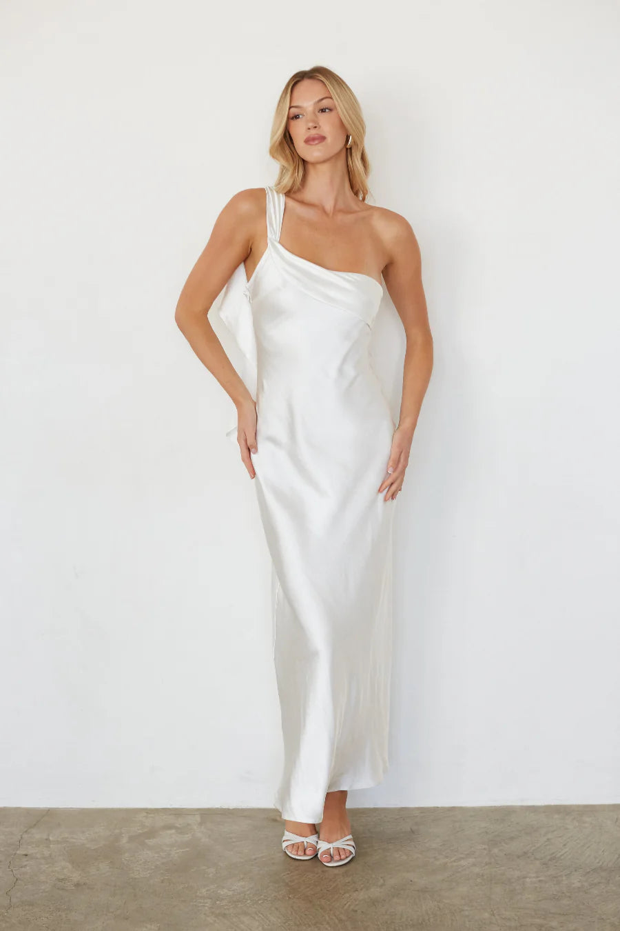 Sarahi Ruffle Strap Maxi Dress