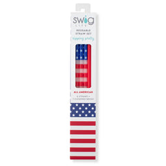 All American Reusable Straw Set