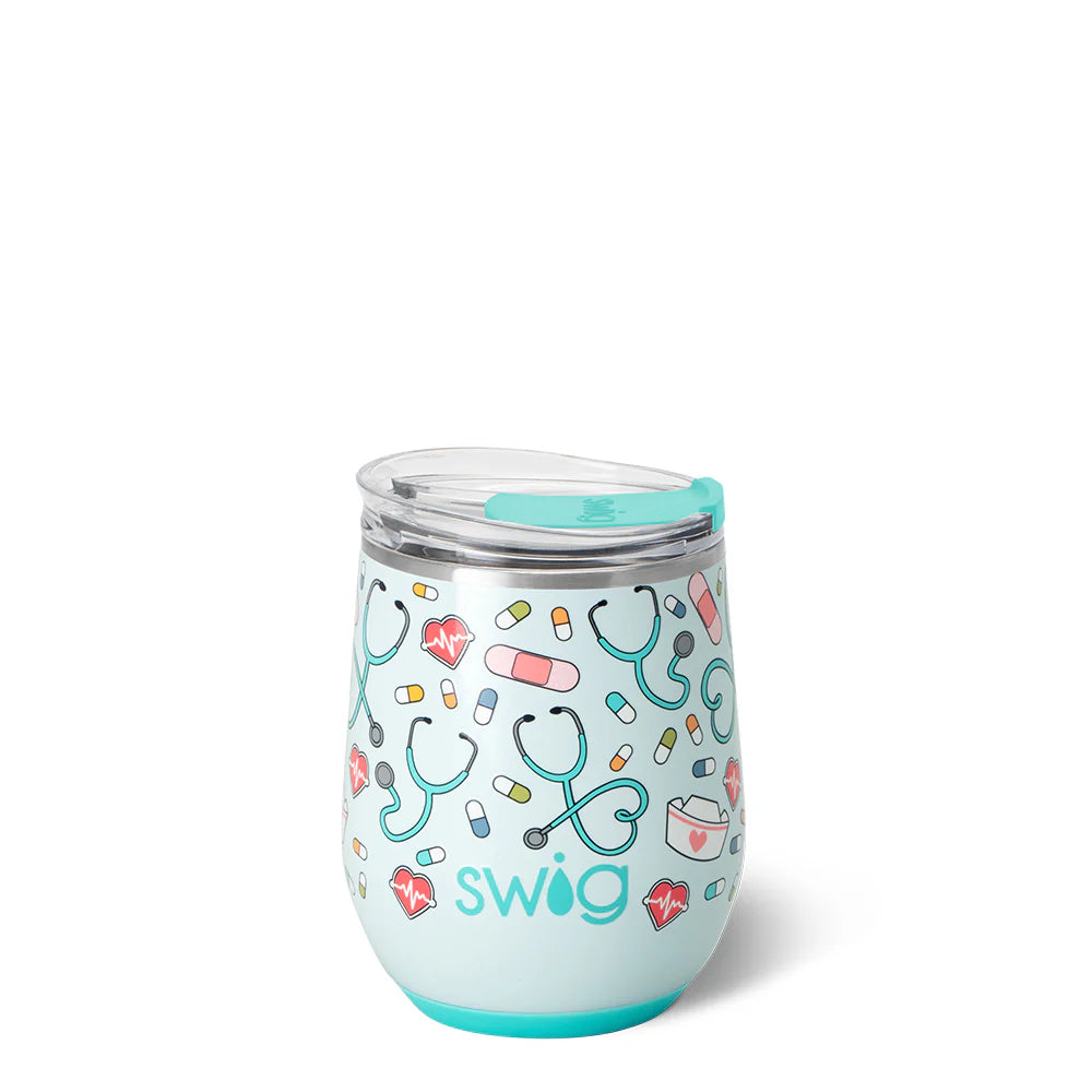 Scrub Life Stemless Wine 12oz