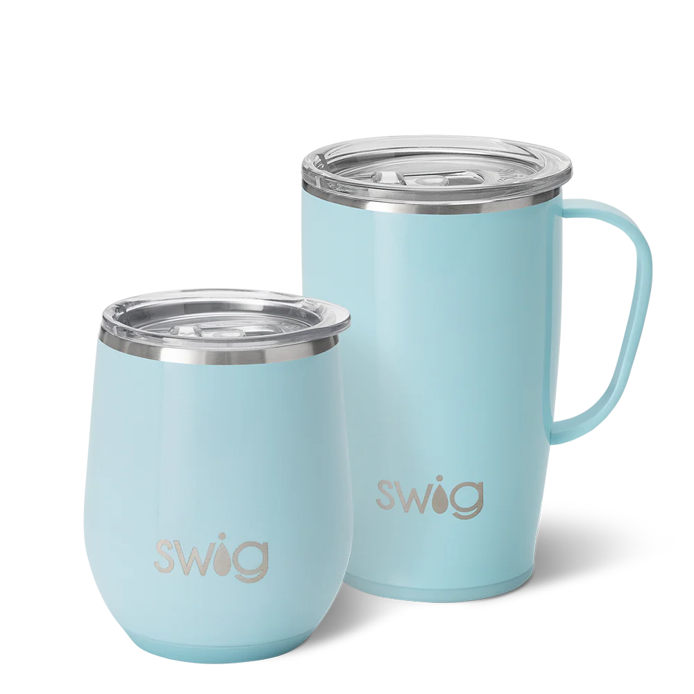 Shimmer Aquamarine AM+PM Set