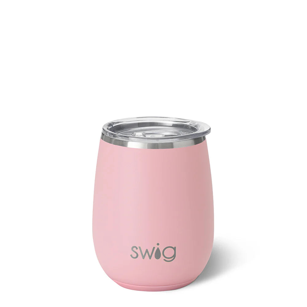 Blush Stemless Wine 14oz