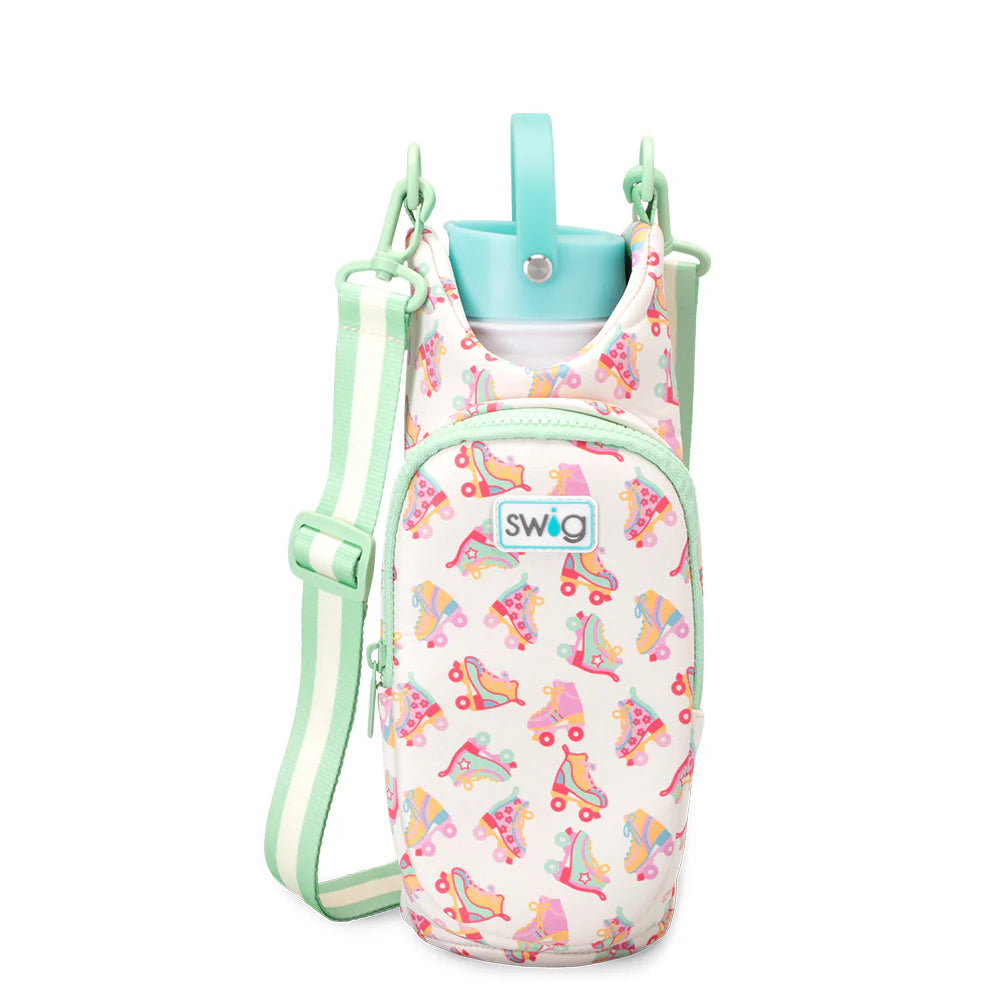 Roller Rink Water Bottle Sling
