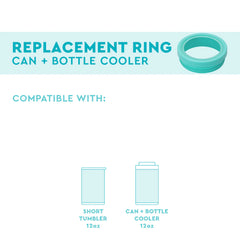 Aqua Replacement Ring 12oz Can + Bottle Cooler