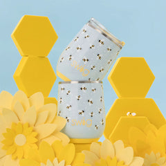 Busy Bee Stemless Wine 12oz