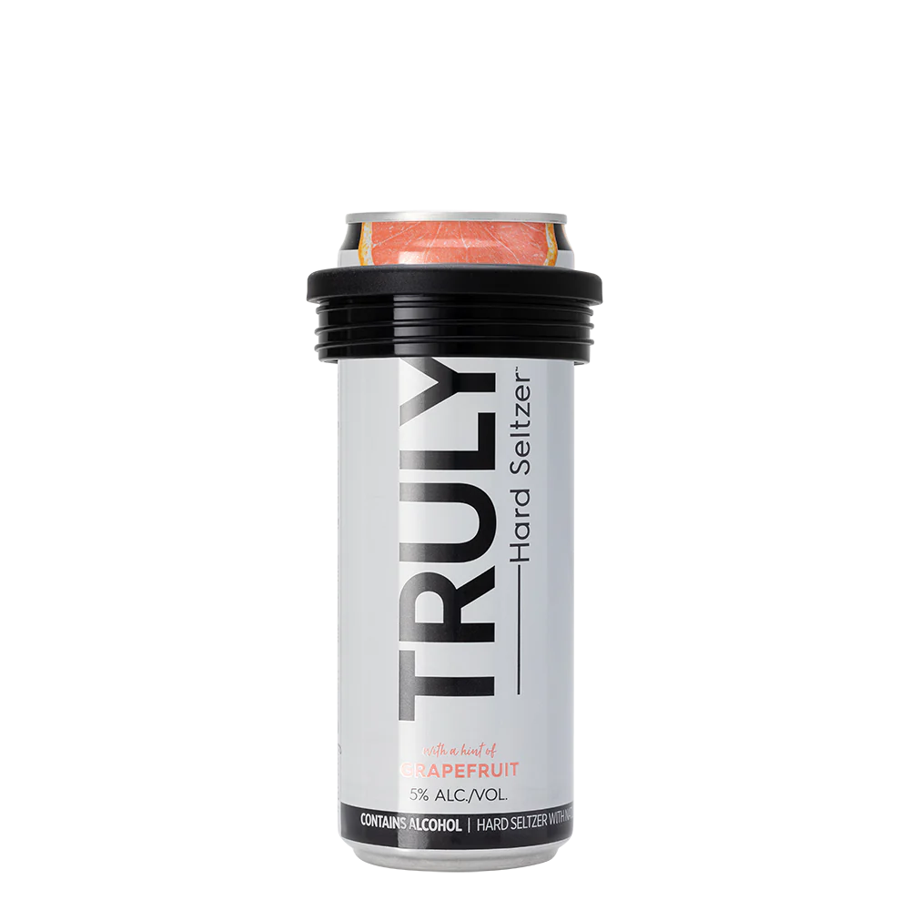 Black Replacement Ring 12oz Skinny Can Cooler